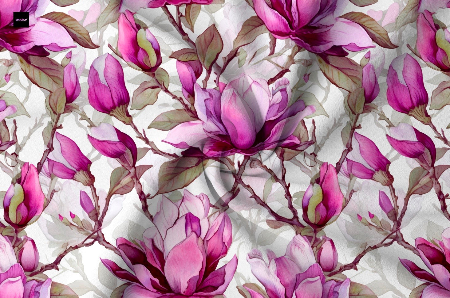 Pink Magnolien Halloween/ Juli Vorbestellung